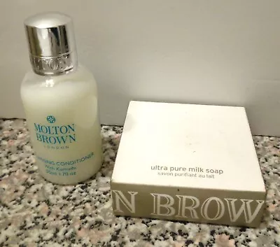 Molton Brown Ultra Pure Milk Soap 1.7 Oz - 1.7 Oz Volumising Conditioner • $14.99