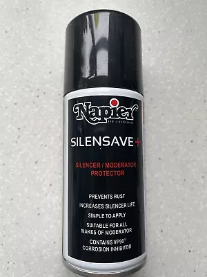 Napier SilenSave Silencer Suppressor Cleaner Oil VP90 Rust Prevention Protector • £9.75