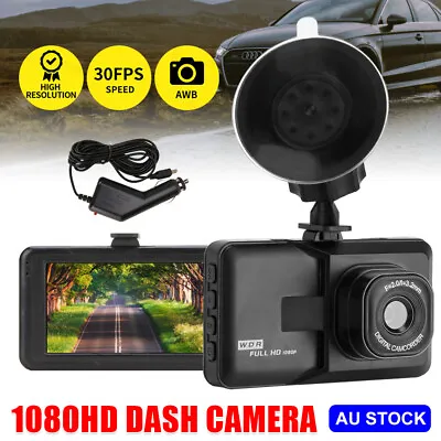 $21.19 • Buy Car Dash Camera Cam 1080P HD 30FPS 3  LCD Video DVR Recorder Camera 11 Languages