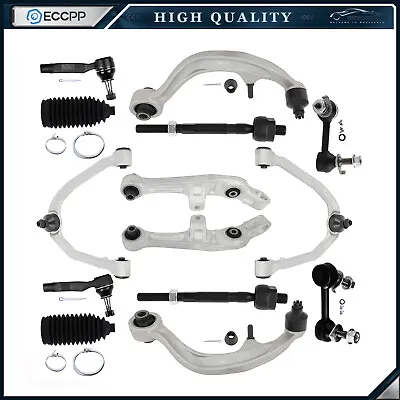 14pcs Front Upper & Lower Control Arms Sway Bar For NISSAN 350Z INFINITI G35 RWD • $219.38