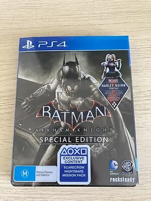 Batman Arkham Knight Steelbook | Special Edition | Sony Playstation 4 PS4 • $25