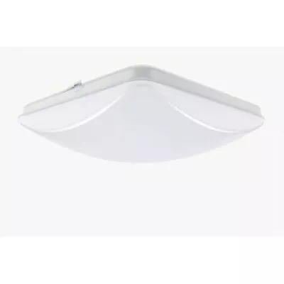 £34.59 • Buy EnviroLite EV1011S-WH 11 In. White Square LED Ceiling Flush Mount