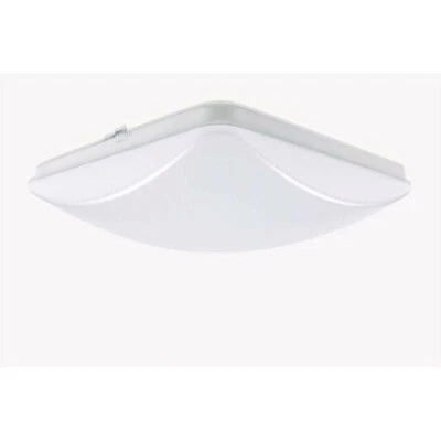 £34.64 • Buy EnviroLite EV1011S-WH 11 In. White Square LED Ceiling Flush Mount