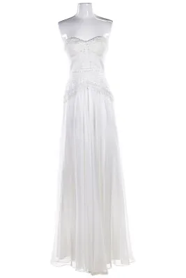 Mignon Women Dresses A - Line 4 White N/A • $153.99