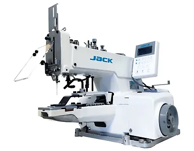 New Jack Jk-t1377e Electronic Chainstitch Button Sewer Industrial Sewing Machine • £1795