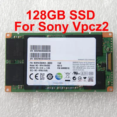 Raid LIF 128GB MZ-RPA1280/0SO Olid State Drives For Sony Laptop Vaio Vpcz2 • $49.93