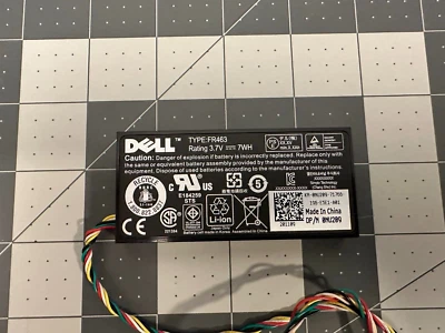 $23.99 • Buy Dell PowerEdge Raid Controller Battery PERC 5i 6i NU209 FR463 U8735