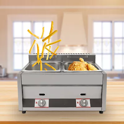 2-Pan Propane Gas Food Warmer Restaurant Tabletop Desktop Countertop Steam Table • $151.05