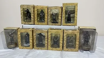 10x LORD OF THE RINGS Collector's Models Figures Eaglemoss Hobbit - BOXED • £21.99