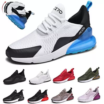 Mens Womens Trainers Casual Sports Athletic Running Shoes Sneakers UK Size New • £22.99