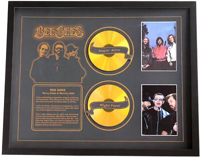 New Bee Gees CD Memorabilia Framed  • $79.99