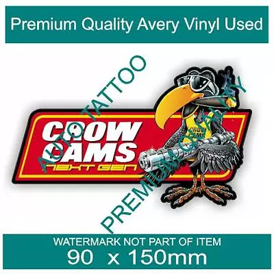 Crow Cams Decal Sticker Vintage Motorsport Hot Rod Rat Rod Decals Stickers • $5.50