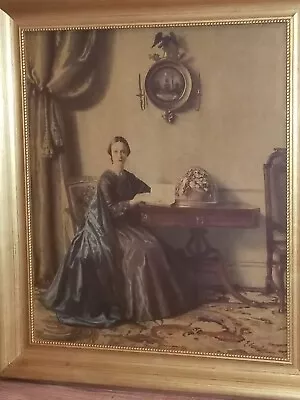 True Lithograph` Leonard Campbell Mafalda Lady  Taylor • $89.99