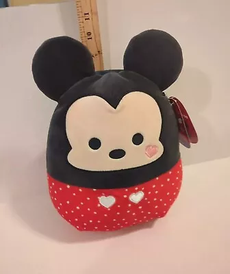 New Disney Mickey Mouse Squishmallows 10  Plush Toy Kellytoy Stuffed Soft Hearts • $15.99