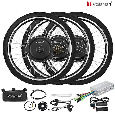 Voilamart 26 /28  E Bike Electric Bicycle Motor Conversion Kit Front Rear Wheel • £189.99