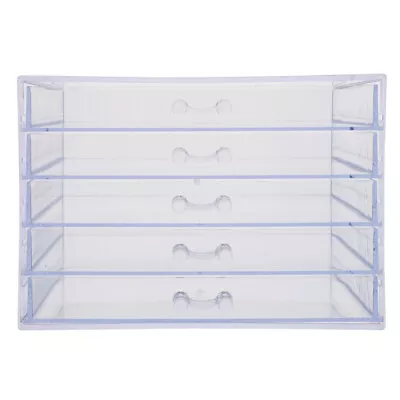  Storage Box Acrylic Nail Accessories Organizer Tools Container • £30.28