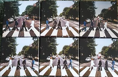 Beatles Photographs Set Of 6 Abbey Road Canvas Prints • £40