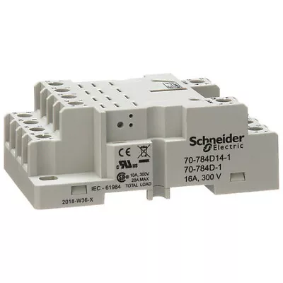 Schneider Electric 70-784D14-1 Rlay ScketFinger SafeSquare14 Pin16A • $11.85
