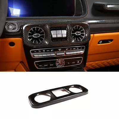 ABS Carbon Fiber Center Air Outlet Vent Panel Trim For Benz G Class W463 2019-20 • $48.75