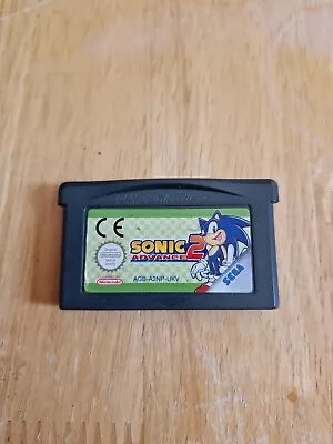 Sonic Advance 2 Nintendo Game Boy Advance GBA PAL Cart Only Tested & Working • £5