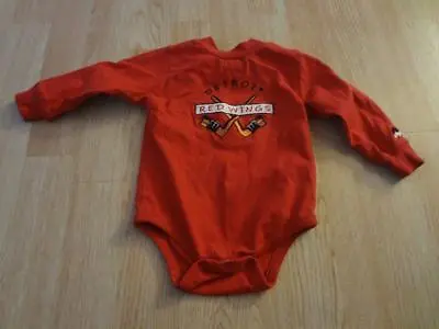 Infant/Baby Detroit Red Wings 18 Months Vintage Creeper One-Piece Mighty Mac Spo • $9.99