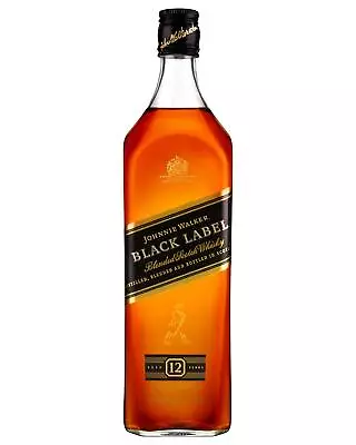 Johnnie Walker Black Label Scotch Whisky 1L Bottle • $89.10