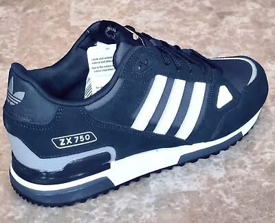 £64.99 • Buy Adidas ZX 750 Mens Shoes Trainers Uk Size 7 To 12 G40159  Originals  Navy White