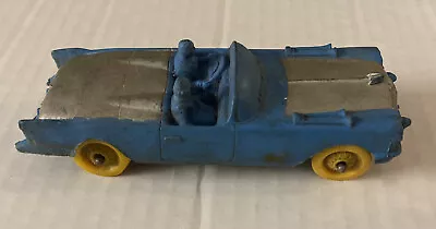 Vintage Auburn 1950's Toy Blue Silver Plastic Convertible Car • $17.99