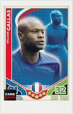£3.20 • Buy 2010 Topps Match Attax World Cup Stars Common Card William Gallas-france