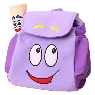 2023 Dora Explorer Backpack Rescue Bag With Map Toys Purple Kids Christmas Gift • $15.49