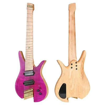 Batking Electric Headless 8 Stringed Multiscale Guitar Luminous Inlays • $399.99