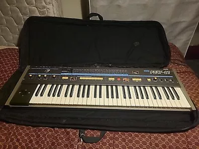 KORG Poly 61 Vintage Analog Polyphonic Synthesizer Synth Keyboard Parts/as Is • $550