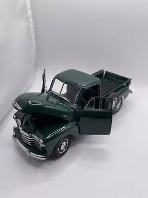 Danbury Mint 1953 Chevrolet Pickup Truck Dark Green 1/24 Diecast 1993  • $33