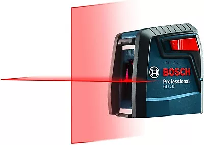 BOSCH GLL30 30ft Cross-Line Laser Level Self-Leveling • $39.99