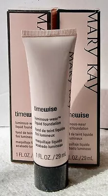 Mary Kay Timewise Luminous-Wear Liquid Foundation Beige Ivory Bronze Choose 1 Oz • $10.95