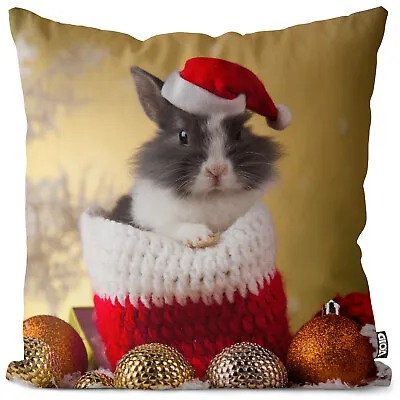 VOID Pillowcase Nicholas Rabbit Christmas Rabbit Pet Easter Animal Rodent • £21.51