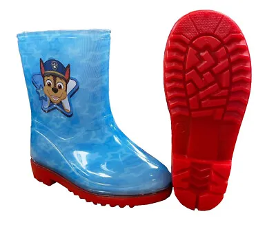 £6.95 • Buy Paw Patrol Wellington Boots Childrens Wellies Back To School Chase & Marshall