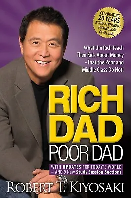 Rich Dad Poor Dad By Robert Kiyosaki | Paperback Book | NEW | FREE SHIPPING • $16.30