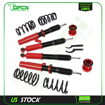 Coilovers Suspension Adj Height Shocks For 2006-2009 VW MK5 Rabbit Jetta GTI • $216.99