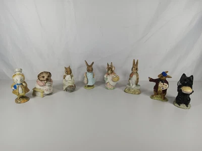 £19.95 • Buy 8 X Beswick/Royal Doulton  Beatrix Potter Figurines. 203