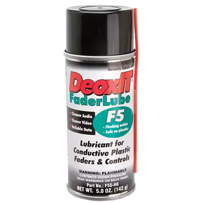 CAIG F5SH6 DeoxIT FaderLube F5S Lubricant Spray • £24.95