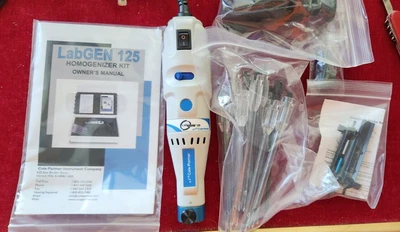 $400 • Buy COLE-PARMER LabGEN 125 TISSUE HOMOGENIZER *NEW* Open Box