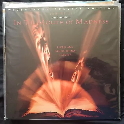 In The Mouth Of Madness-Laserdisc-H.P. Lovecraft -John Carpenter -Horror-Sam N. • $18.50