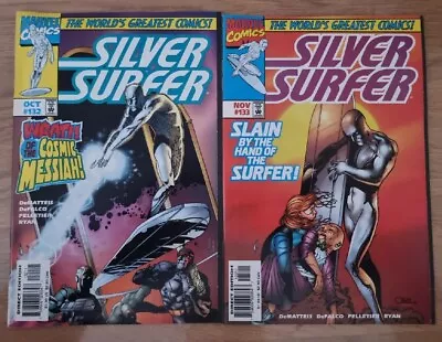 Silver Surfer (1987 2nd Series) Issue 132 And 133 • £5.10