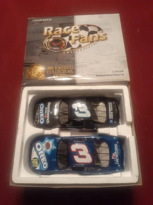 $29.49 • Buy Dale Earnhardt Sr And Jr Oreo Brookfield 2 Car 1/24 Set
