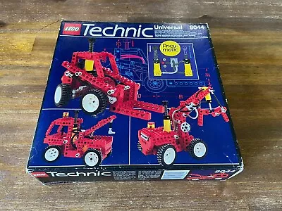 LEGO Vintage 8044 Universal Pneumatic Set Technic 1989 INSTRUCTIONS & BOX ONLY • $49.95