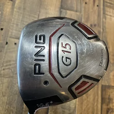 LH Ping G15 Driver 10.5° TFC 169 D Graphite Regular Left 45.5in • $74.95