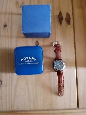 Rotary Mens Elite Watch With Box And Leaflets. • £25