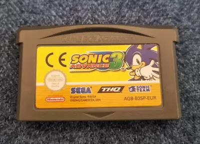 Nintendo Game Boy Advance Game Sonic Advance 3 • £14.99