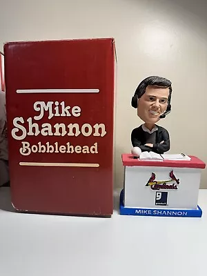 Mike Shannon St. Louis Cardinals Talking Bobblehead SGA With Voice Chip Goodwill • $30